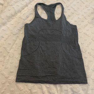 Lululemon gray tank top size small